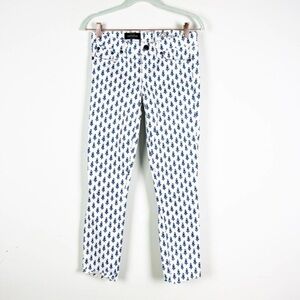 J crew Toothpick Patterned Pants